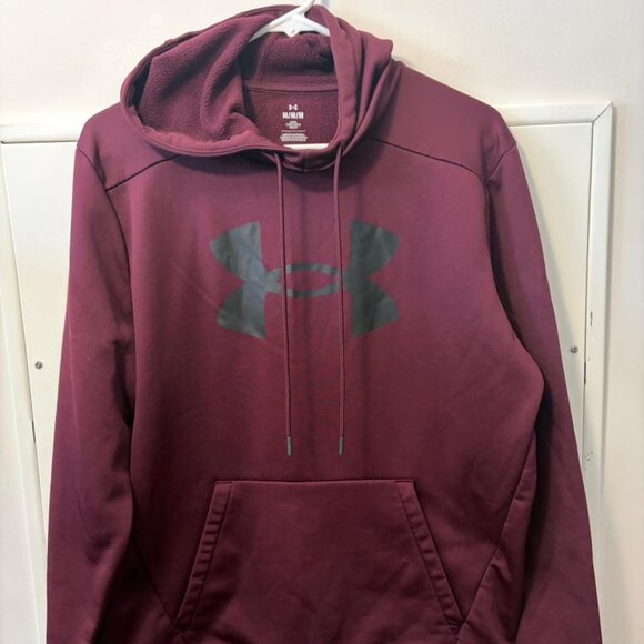 Under Armour Other - Under Armour Loose Fit Hoodie — Burgundy, Size M